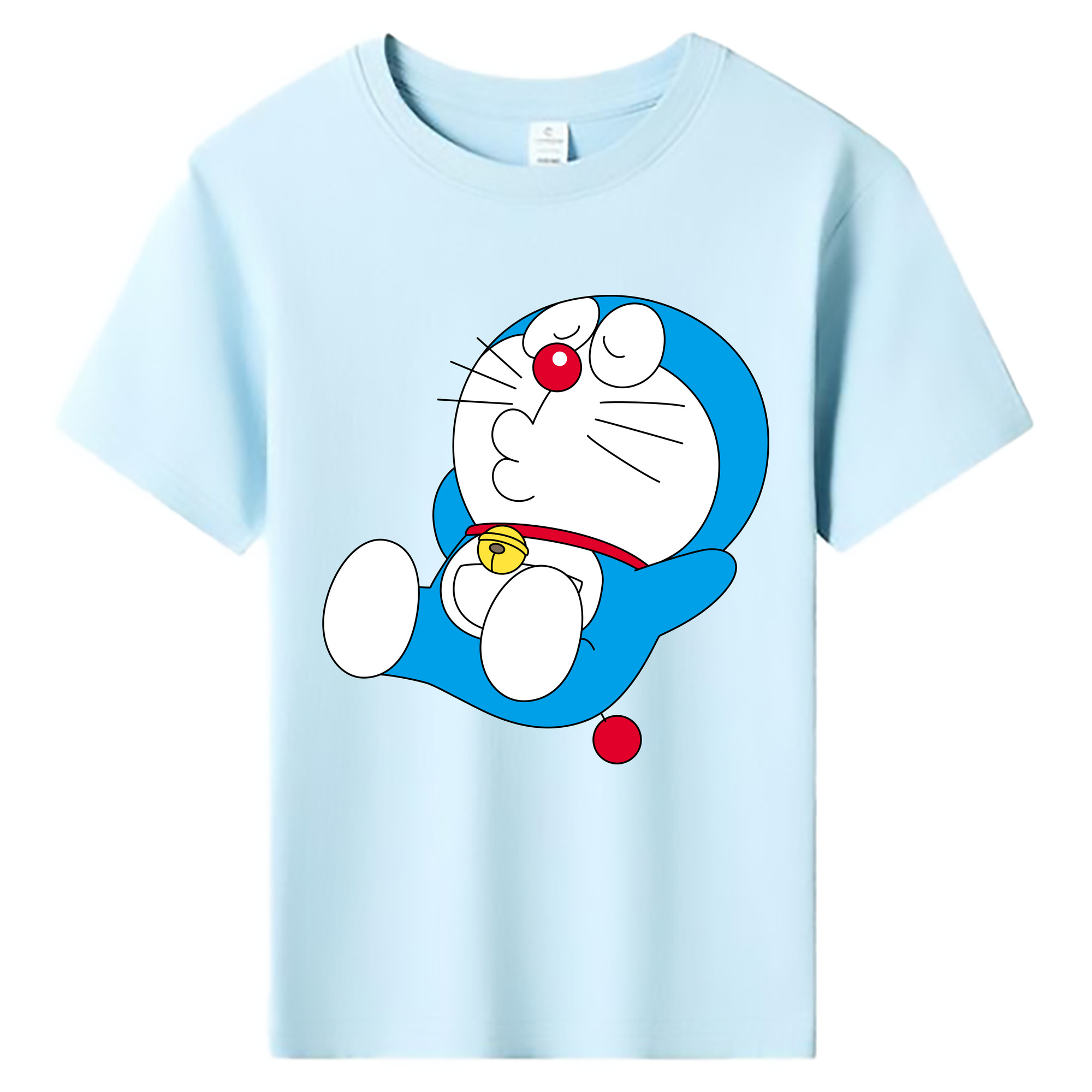 （画像用） ドラえもん Doraemon 綿100％キッズTシャツ（フロントプリント）